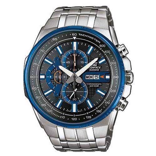 Image of Casio Edifice satin rustfri stål quartz multifunktion (5226) herre ur, model EFR-549D-1A2VUEF